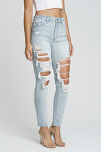 Load image into Gallery viewer, High Rise Skinny Ankle Jean
