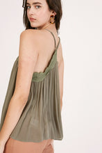 Load image into Gallery viewer, Crinkle Rayon Racerback Camisole

