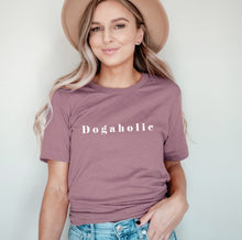 Load image into Gallery viewer, Dogaholic Graphic T Shirt
