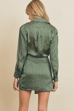 Load image into Gallery viewer, Retro Dot Wrap Dress
