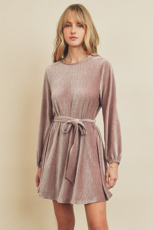 Velvet Tunic Dress