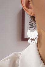 Load image into Gallery viewer, Hammered Crescent Earring
