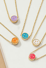 Load image into Gallery viewer, Mini Smiley Face Necklace
